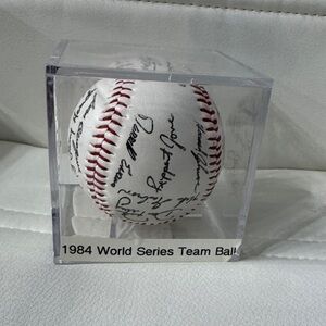 1984 World Series Team Baseball